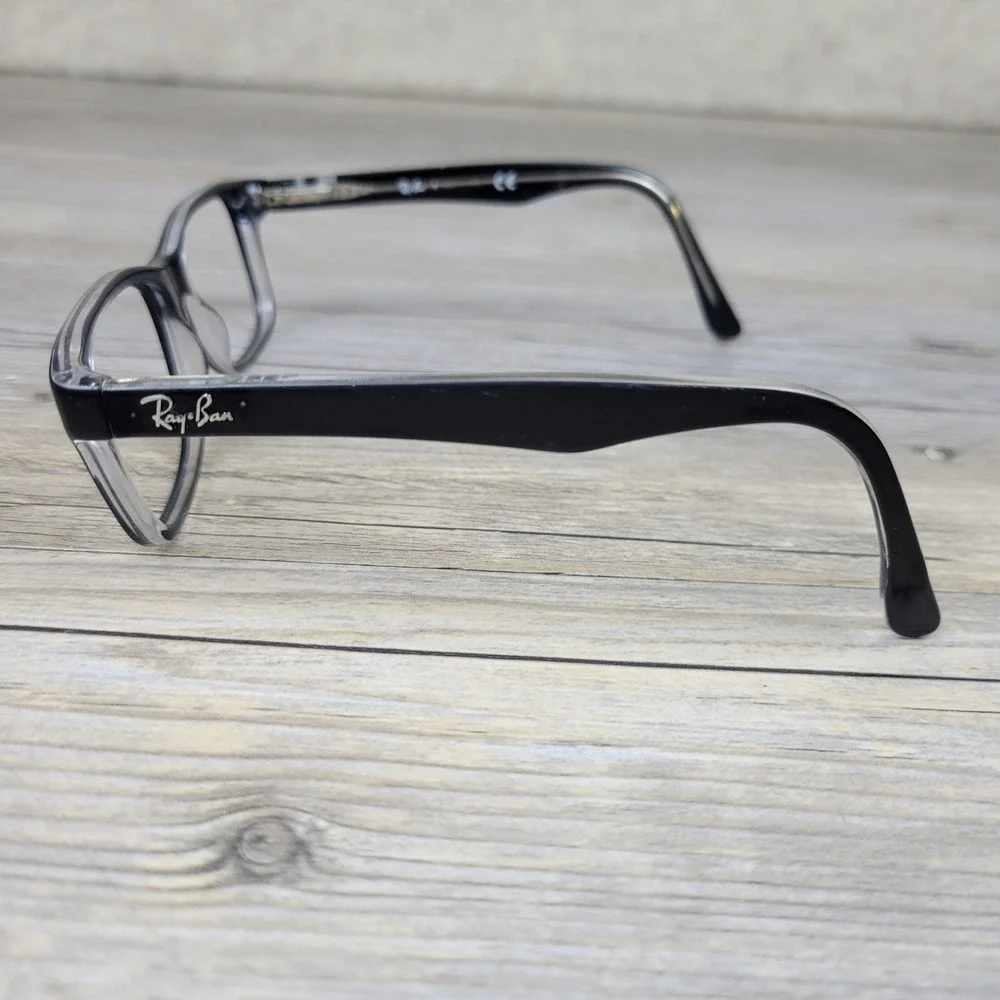 Ray-Ban Eyeglasses Frames RB 1531 3529 Black Clear Full Rim Kids 48-16-130